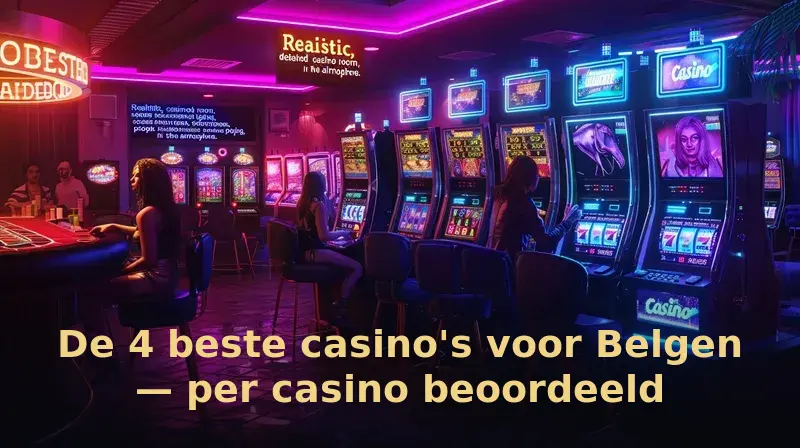 De 5 beste casino's voor Belgen — per casino beoordeeld