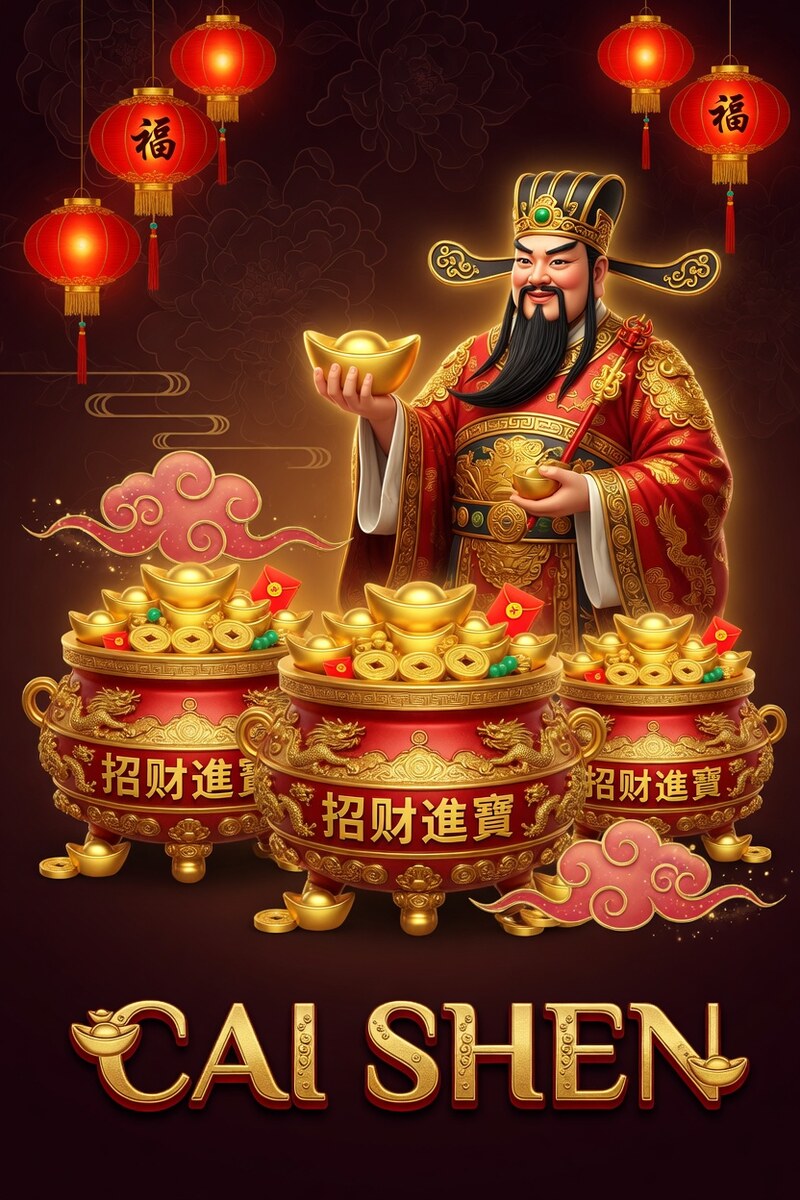 3 Pots of Cai Shen slot bij Betwest Casino